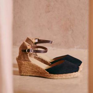 Sezane Melanie espadrilles, 38. NEW with box